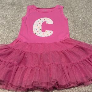 Monogrammed “C” Dress
